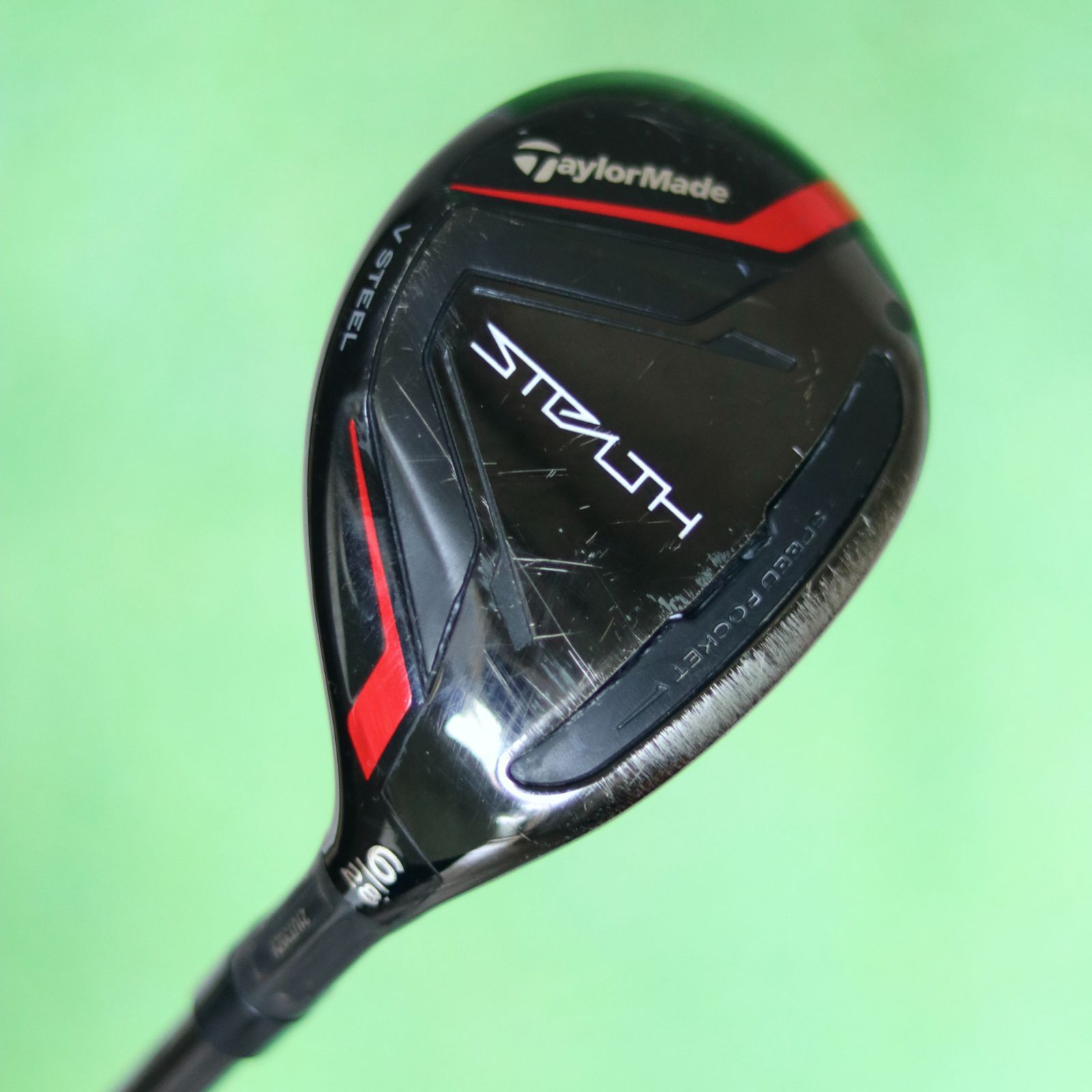 良品 TaylorMade ステルス レスキュー 6UT 28度 A 右 STEALTH 6U ステルスレスキュー6U 良品 TaylorMade ステルス