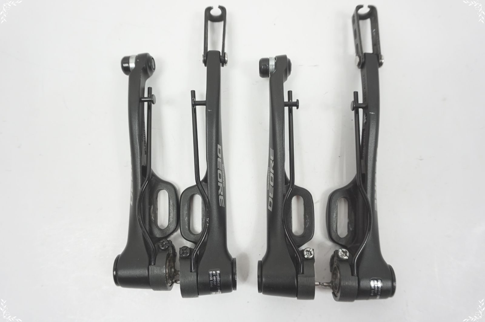 SHIMANO DEORE T610 Vブレーキセット 楽天市場】シマノ BR-T610 Vブレーキ S70シュー アーチ長:107mm 前後