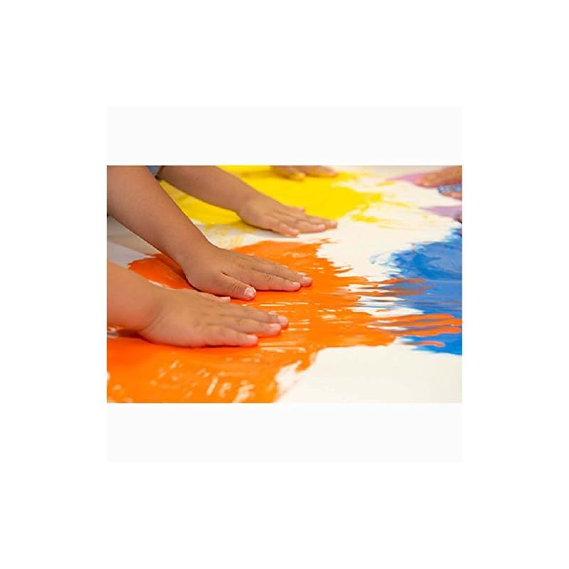 ぺんてる 水彩 絵の具 ゆびえのぐ 8色セット WHG-8 1