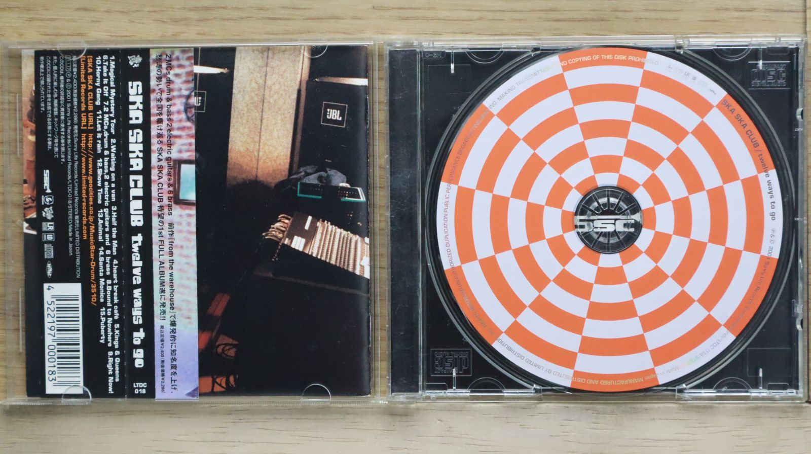 国内盤CD☆スカスカクラブ/SKA SKA CLUB□ twelve ways to go 国内盤CD☆スカスカクラブ/SKA SKA CLUB□ twelve ways to go