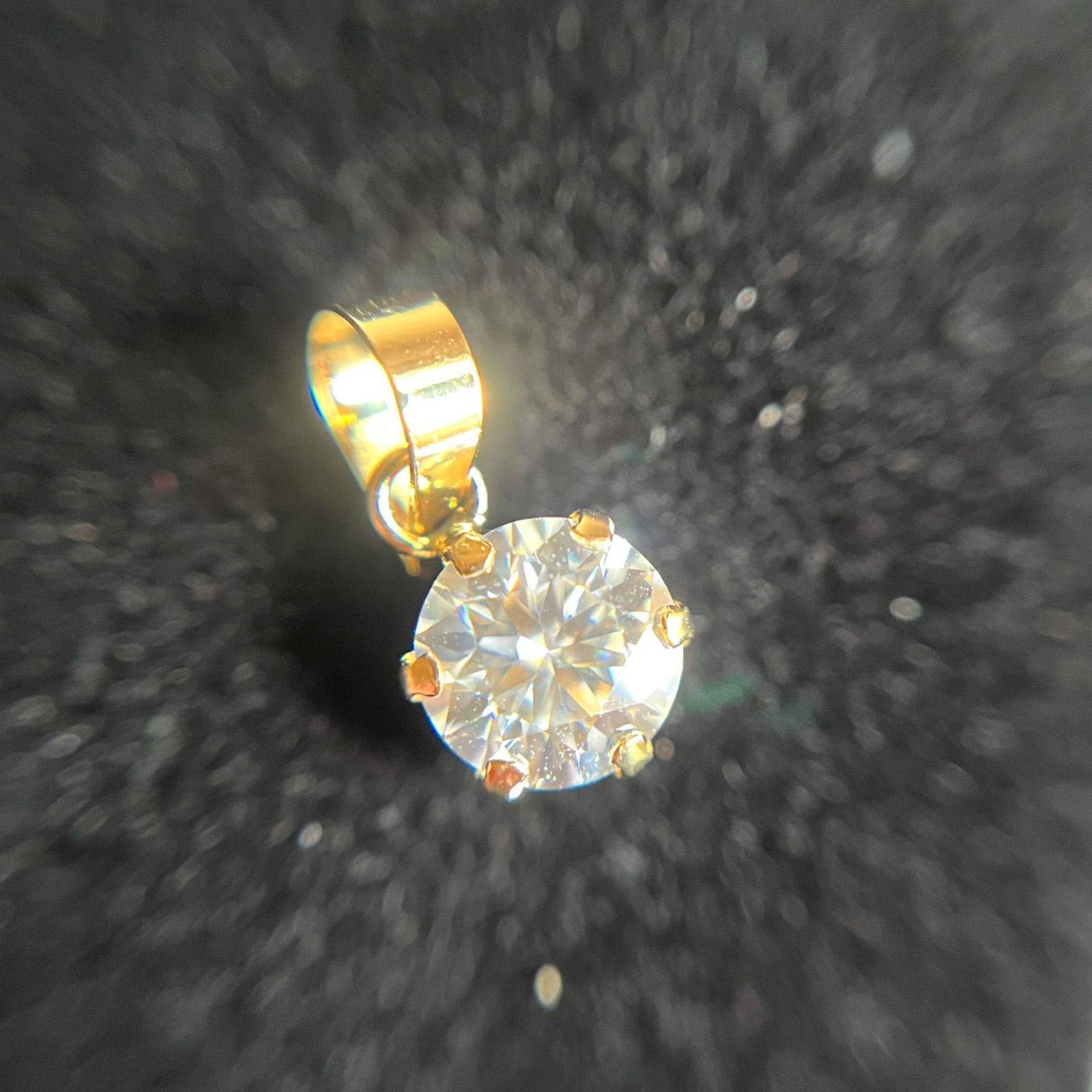 maki❣️訳あり k18 ダイヤ 0.10 ハート ヘッド K18・マーキスカットダイヤのネックレス [0.25ct] ネックレス