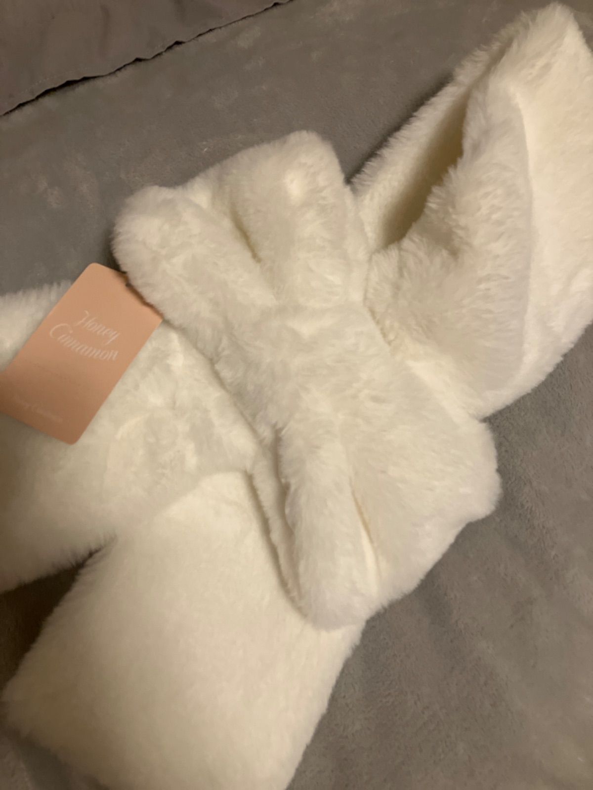 Honey Cinnamon ハニーちゃん マフラー ホワイト Honey Cinnamon ハニーちゃん マフラー ホワイト ハニーマフラー