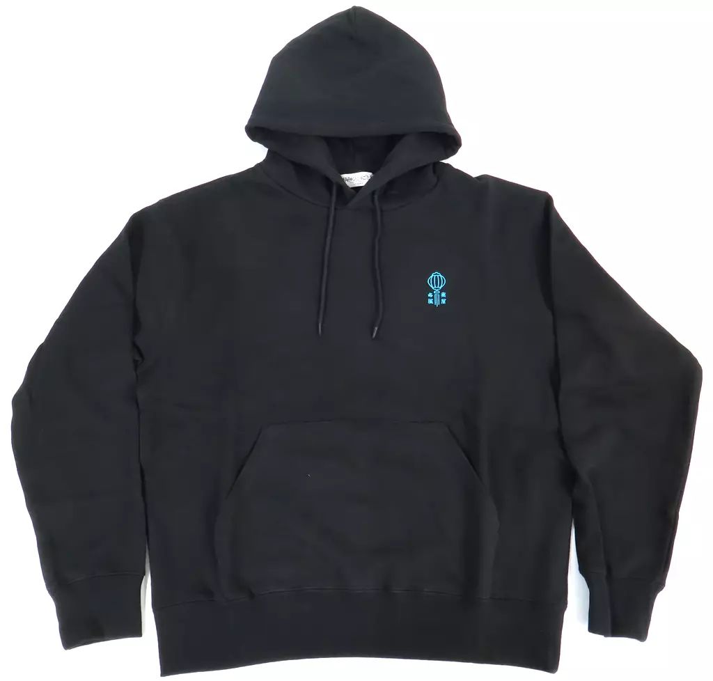 アウターウェア ロゴ 刺繍フーディ ブラック Mサイズ 薬屋のひとりごと展