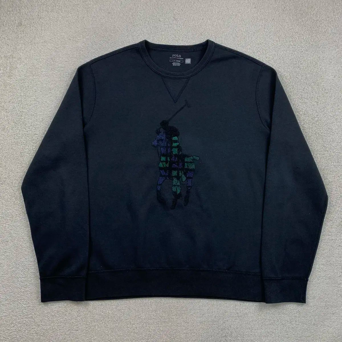 ポロ・ラルフ・ローレン ブラックパーカー ポロ バイ ラルフローレン Polo by Ralph Lauren 90s