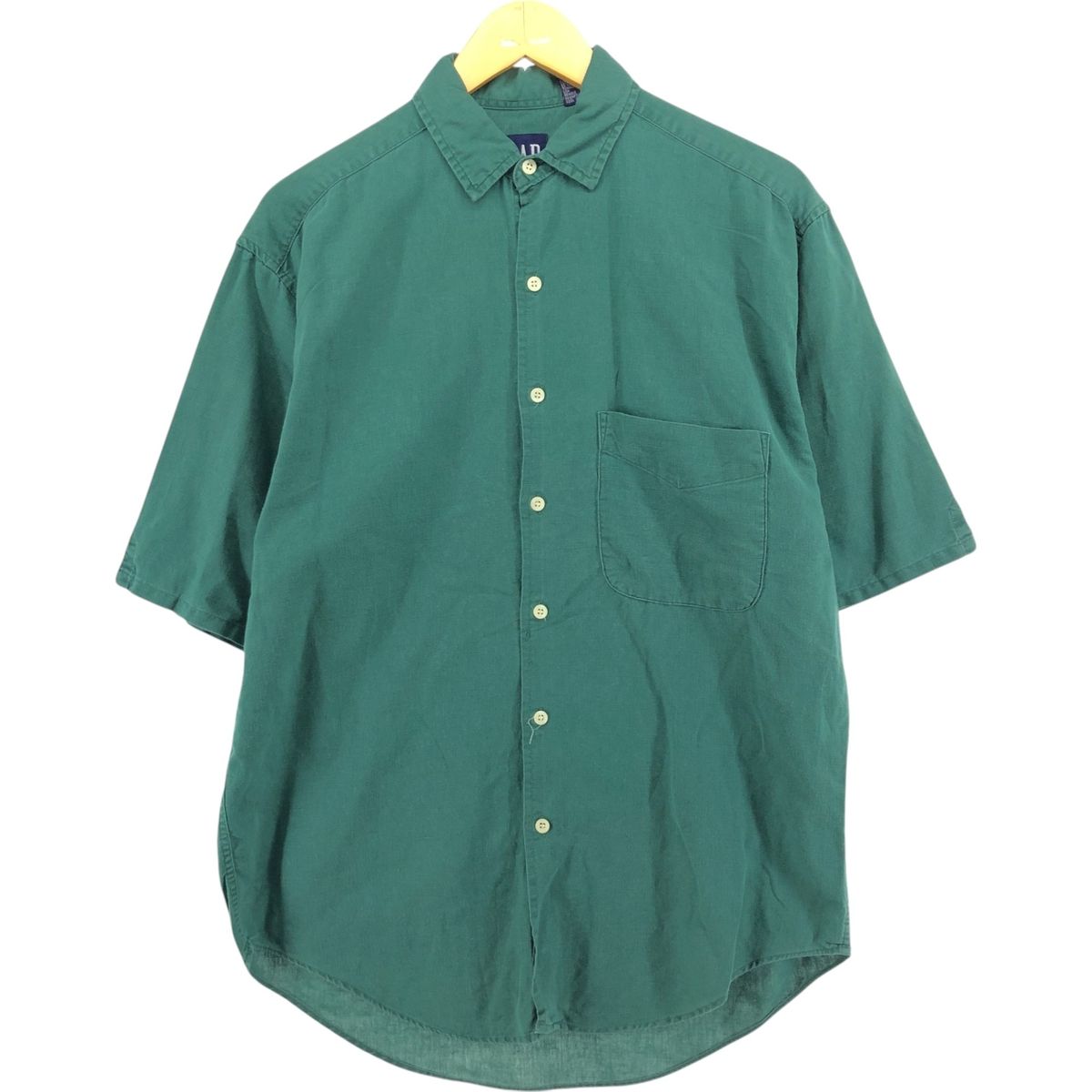 古着 90年代 ギャップ GAP オールドギャップ 半袖 リネンシャツ メンズS相当 ヴィンテージ/eaa539363