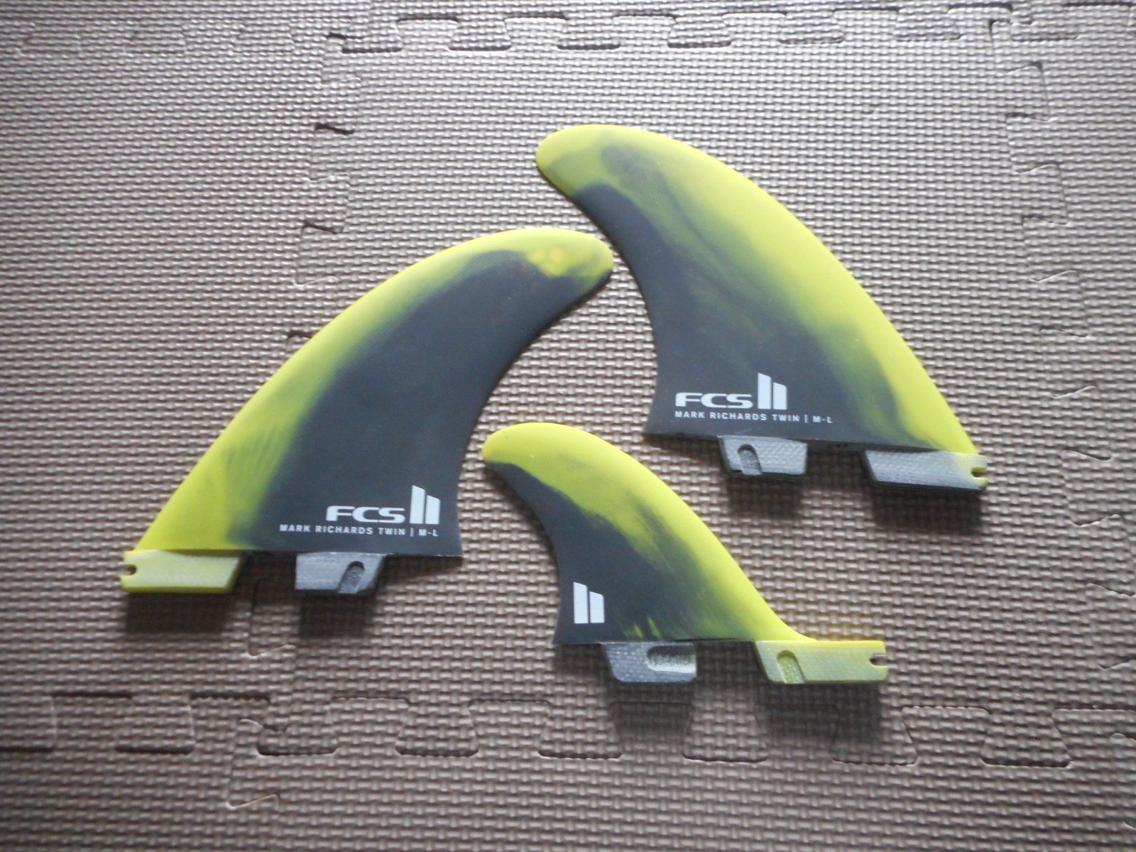 FCS2 フィン MR PC ツイン+スタビライザー フィン 送料無料△FCSII MR