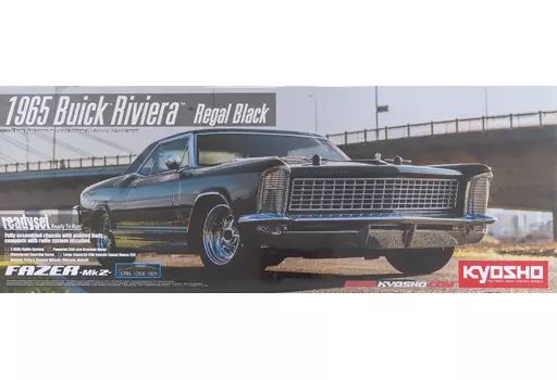 ラジコン 1 10 PuTEP FZ02L 1965 ビュイック リビエラ ブラック レディセット 34434T1