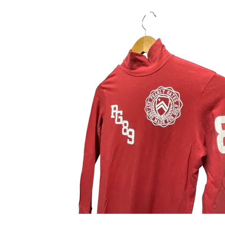 PEARLY GATESパーリーゲイツ レディース長袖ハイネックシャツ