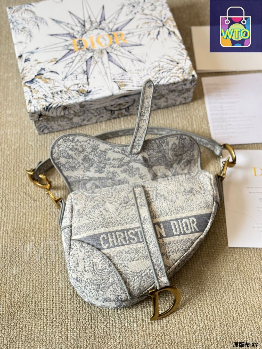 サドル トートバッグ ディオール Dior ヴィンテージ Christian Dior - ご褒美♡【極美品】 ヴィンテージディオール