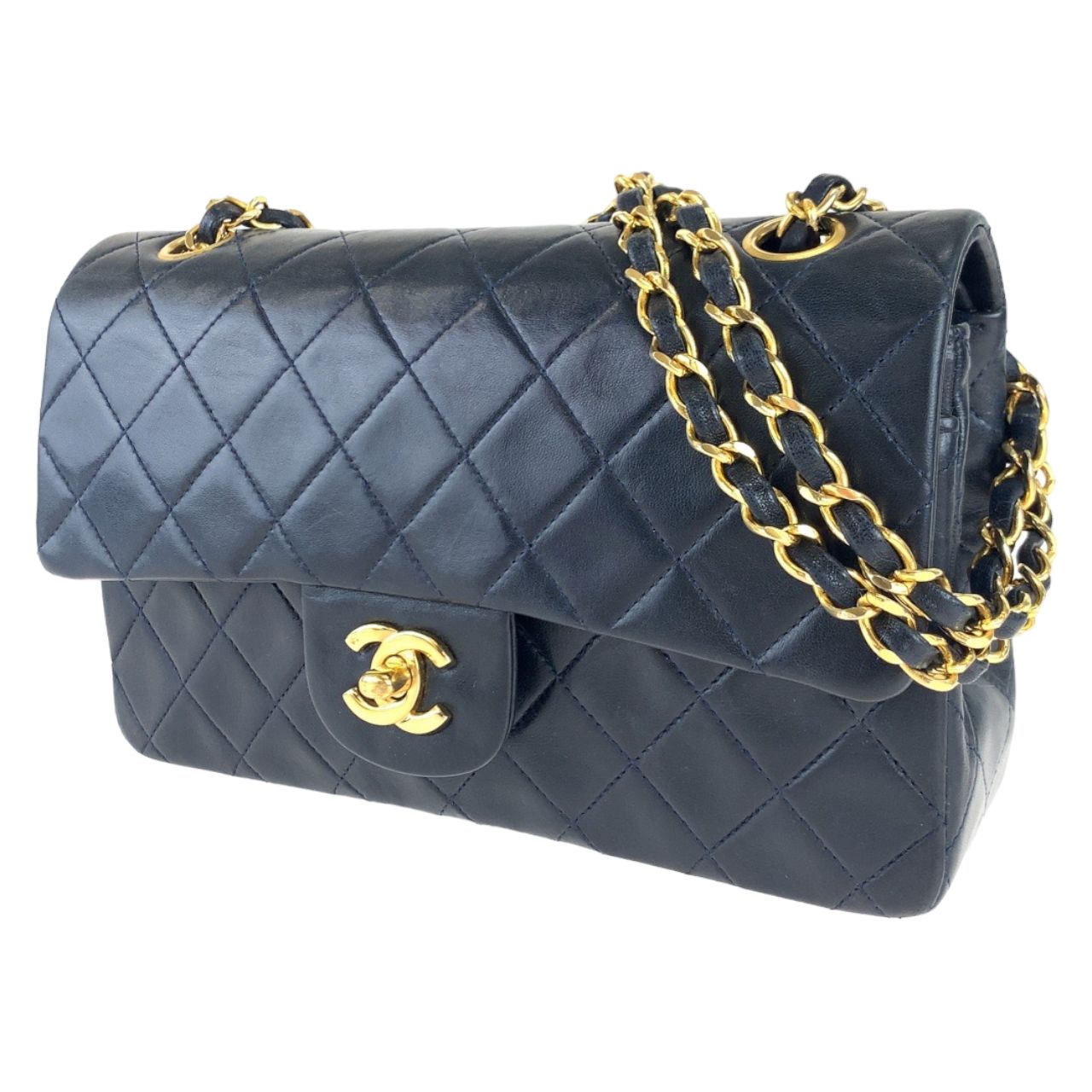 CHANEL シャネル ヴィンテージ マトラッセ23 ダブルフラップ