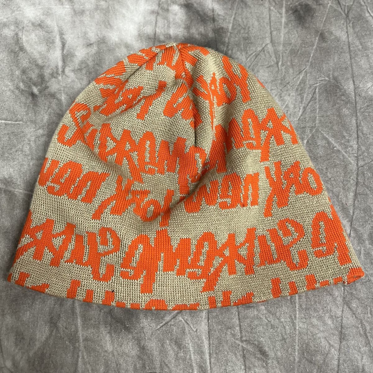 お取り寄せ受注生産 SUPREME シュプリーム Graffiti Logo Beanie 01AW