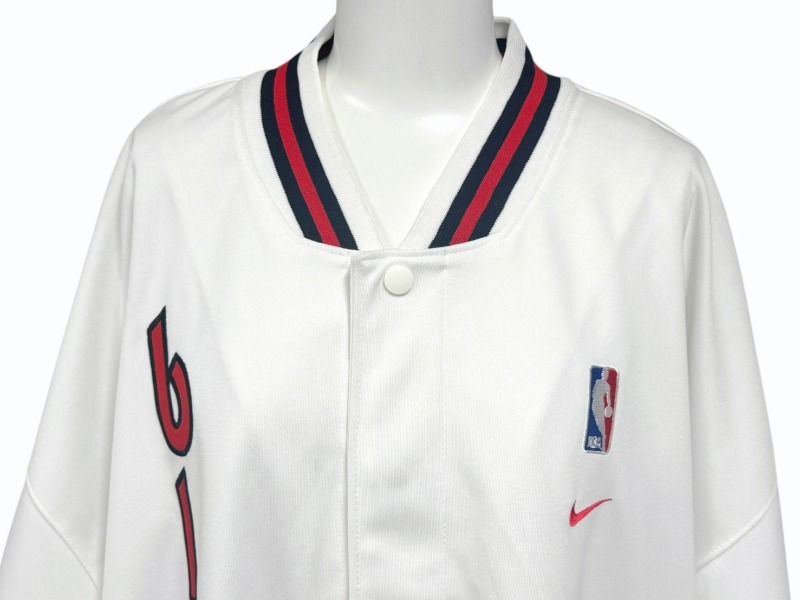 Nike ナイキ ポートランドトレイルブレイザーズ バスケットボール シューティングシャツ ブラック レッド 4b007129