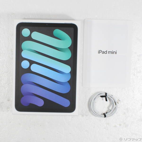 中古 iPad mini 6 (64GB スペースグレイ) 中古品〕 iPad mini 第6世代 64GB スペースグレイ MK7M3J／A Wi-Fi