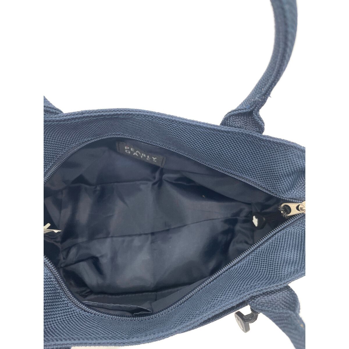 中古 パーリーゲイツ PEARLY GATES カートバッグ ネイビー ラウンド