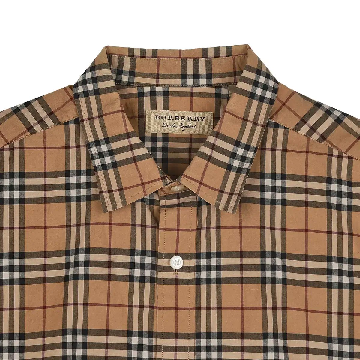 BURBERRY(バーバリー ) スモール チェック シャツ ー XL - メルカリ