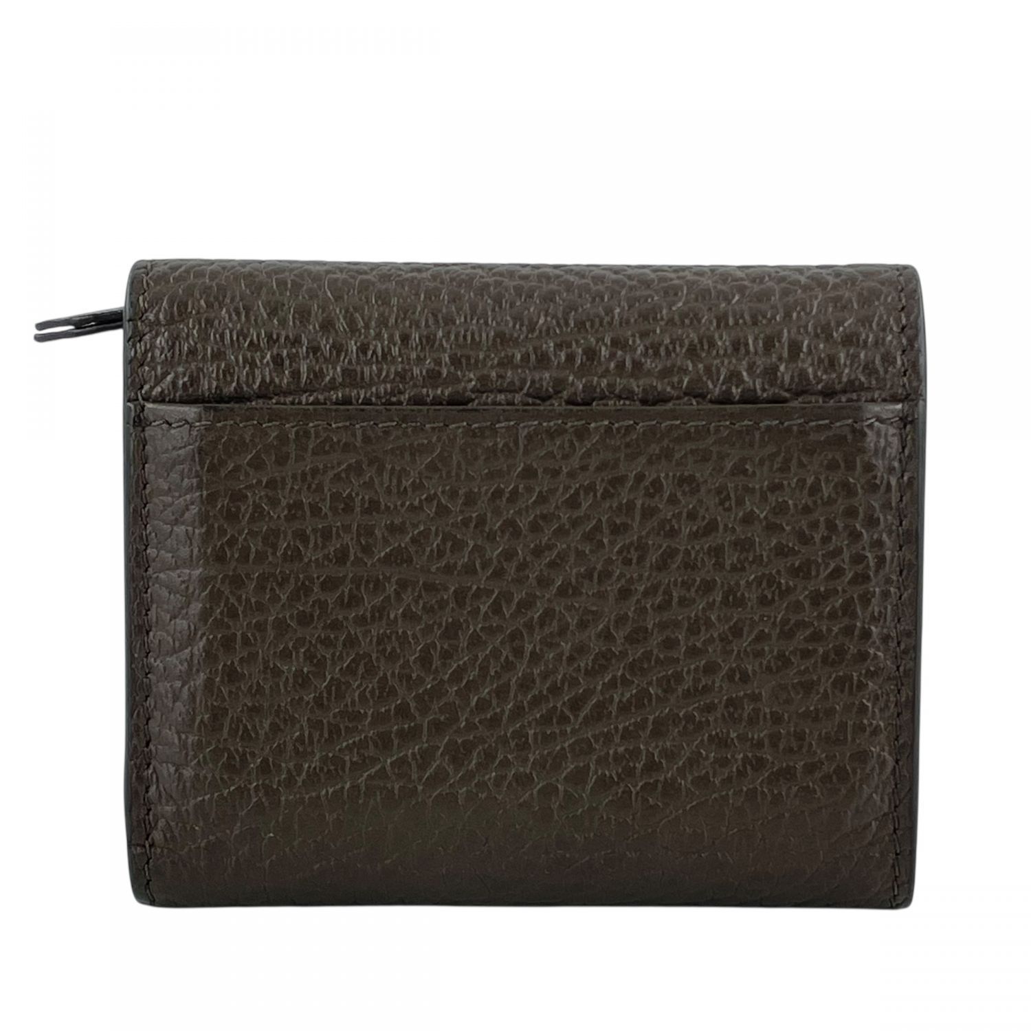 新品 メゾンマルジェラ 4ステッチ 三つ折り財布 コンパクトウォレット