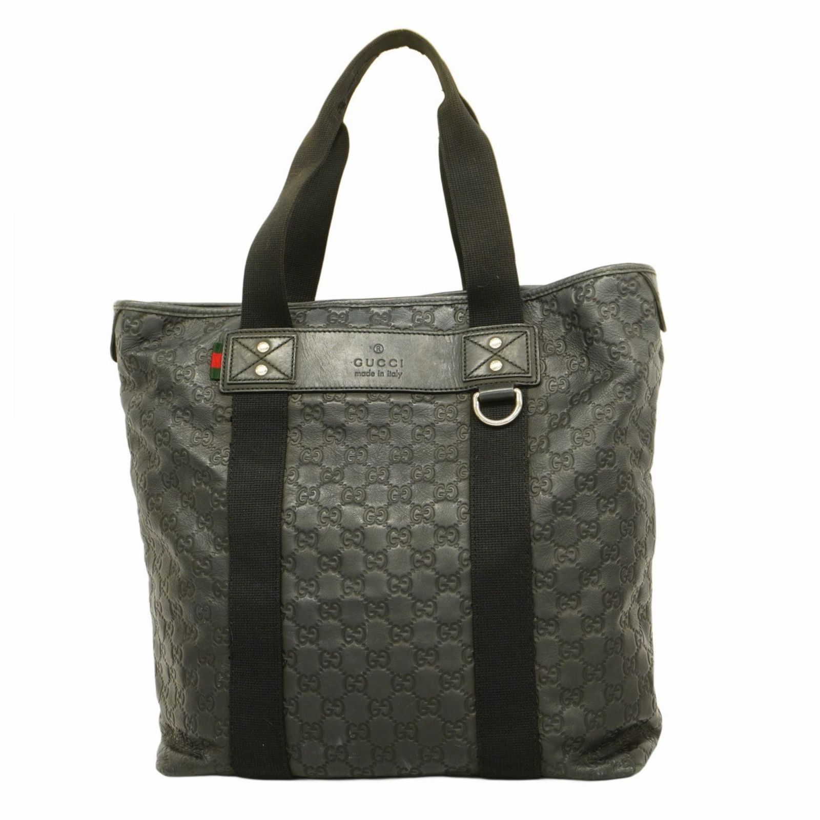 GUCCI ブラック トートバッグ グッチ(Gucci) グッチ トートバッグ グッチシマ 268175 レザー