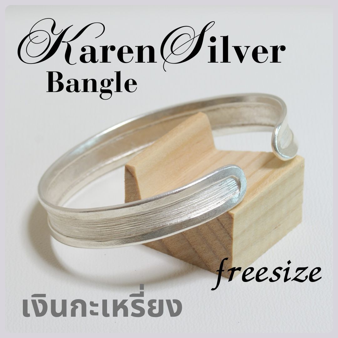 カレンシルバー　バングル　ユニセックス カレンシルバーバングル ユニセックス KAREN SILVER[KNB008] 【公式通販】