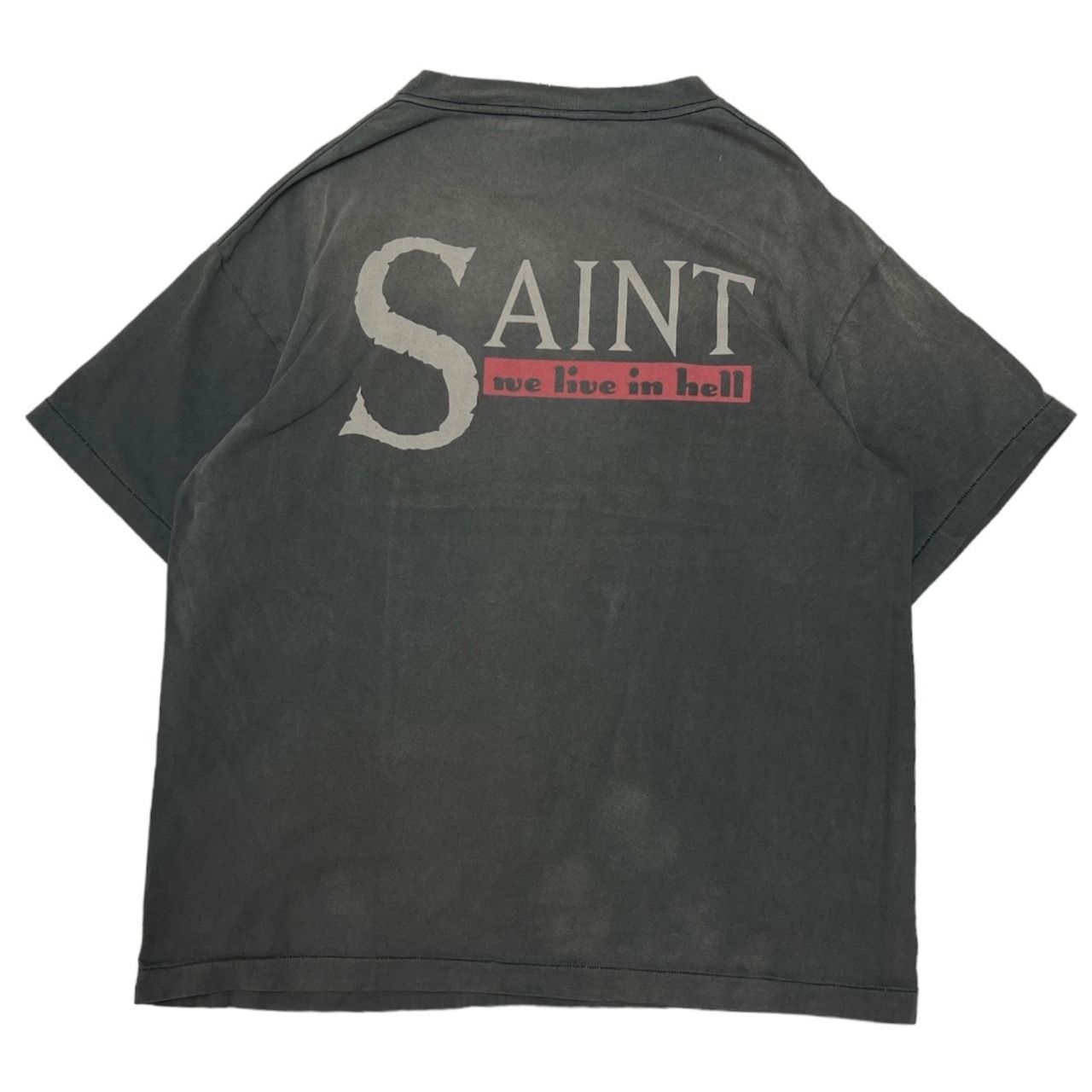 SAINT MICHAEL 23SS WE LIVE HELL SS TEE - AWORD.【ブランド古着販売