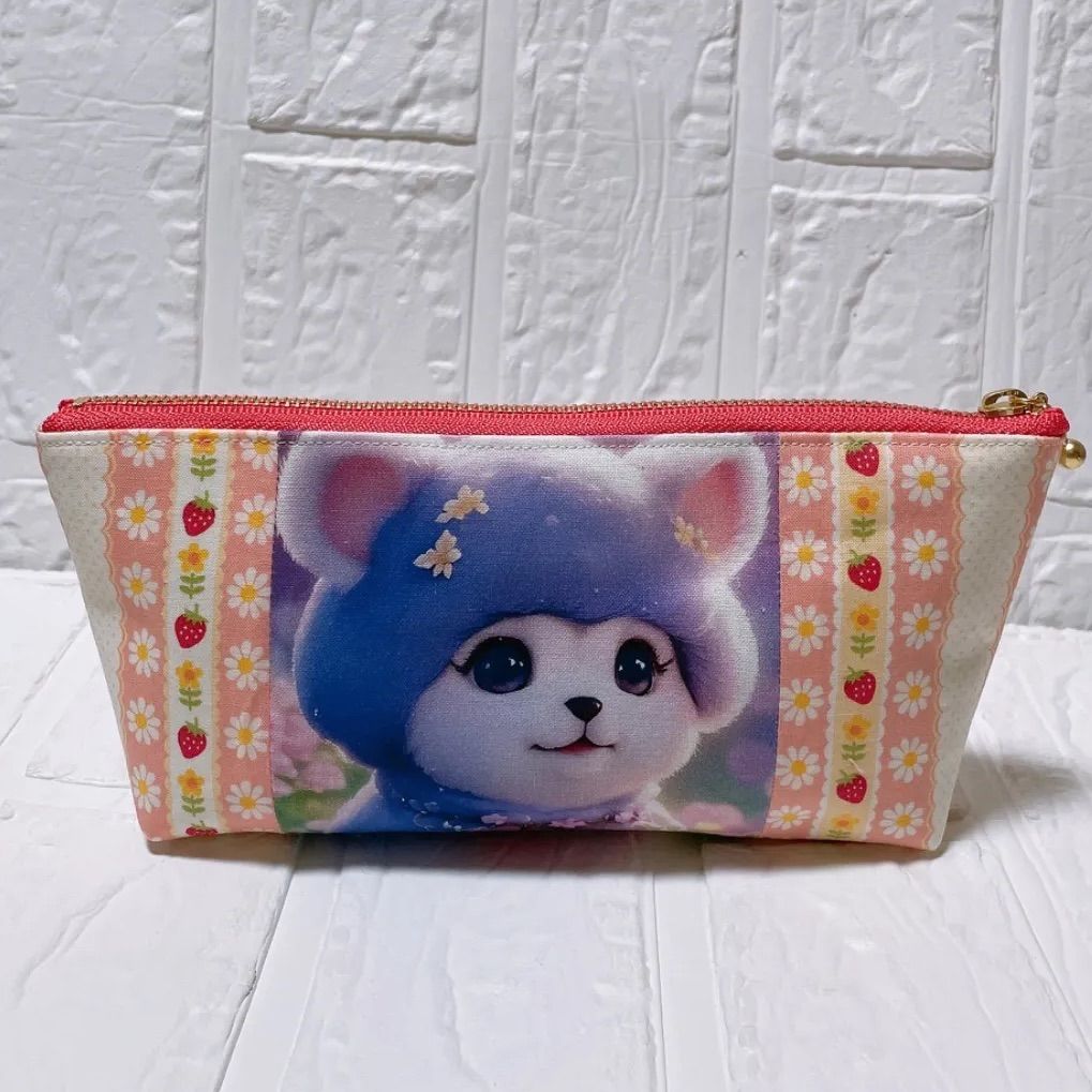 可愛いマルチーズ柄パネル生地 ハンドメイド 激レアマルチーズパネル