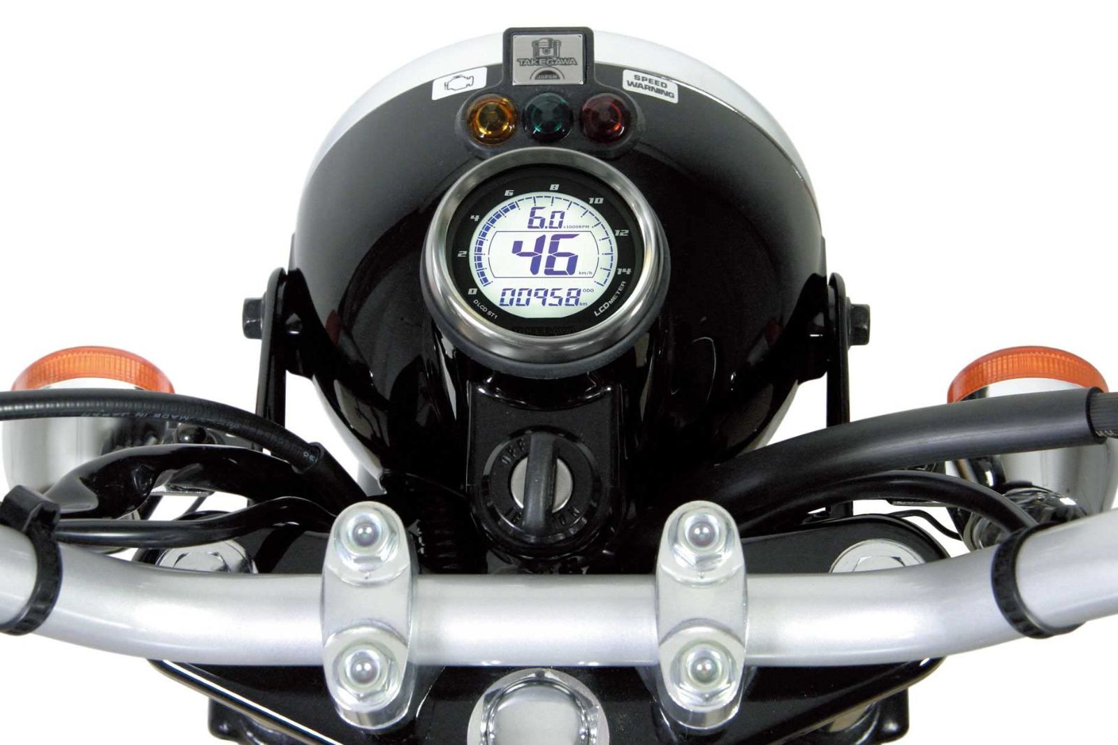 TAKEGAWA５ＬモンキーLCDメーター TAKEGAWA5LモンキーLCDメーター （SP武川 ラージLCDスピード