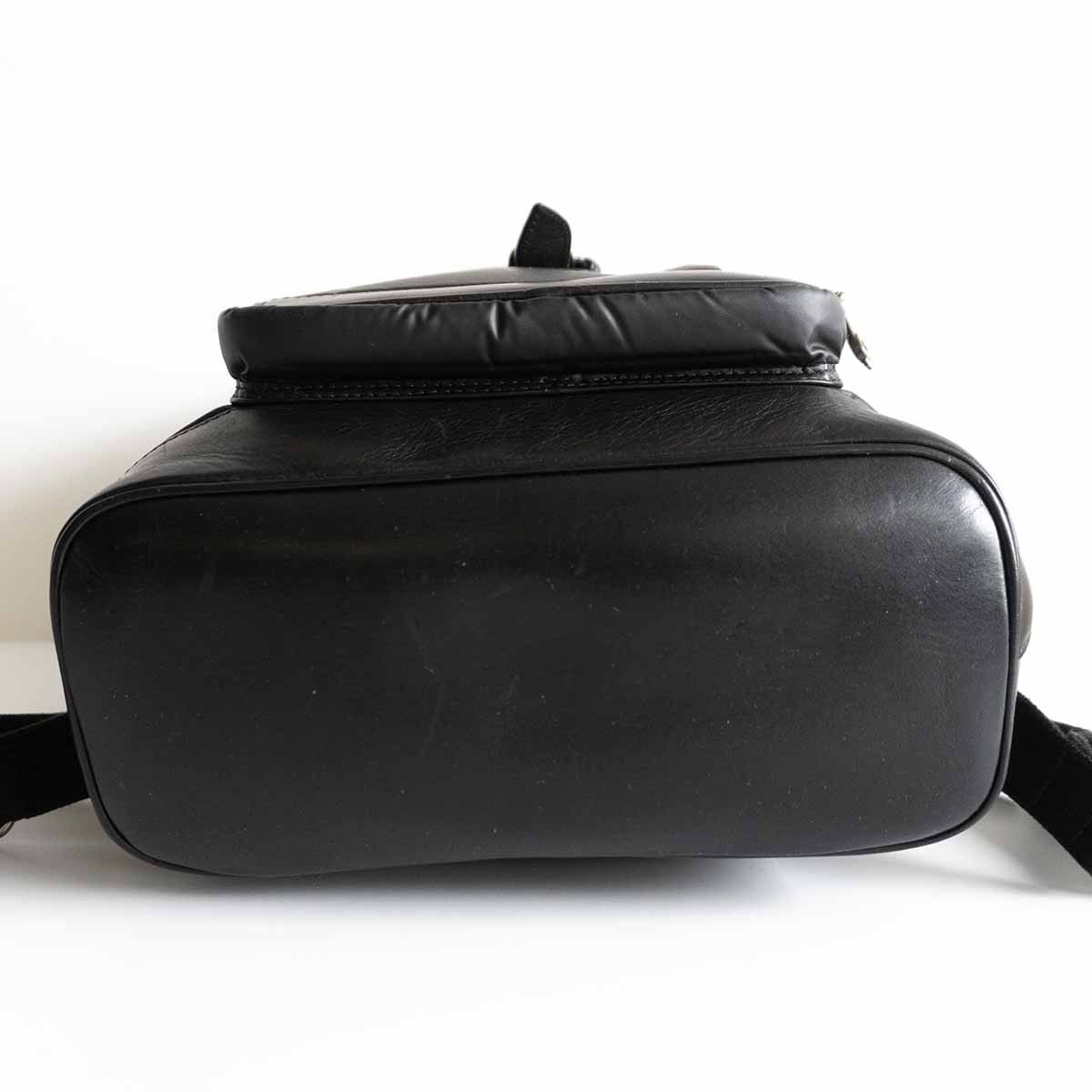 高級品】 HUNTING WORLD 【バチュークロス バックパック】ブラック