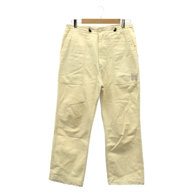 NEEDLES 21SS String Fatigue Pant サイズXS アイボリー IN127 ニードルス 17