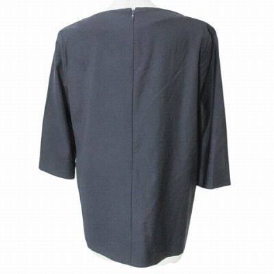 美品✳︎theory luxe セオリーリュクス✳︎袖レース　プルオーバーニット黒 2025年最新】Theoryプルオーバーの人気アイテム - メルカリ