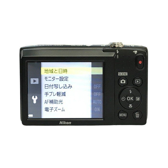 Nikon ニコン COOLPIX デジタルカメラ シルバー 光学5倍ズーム