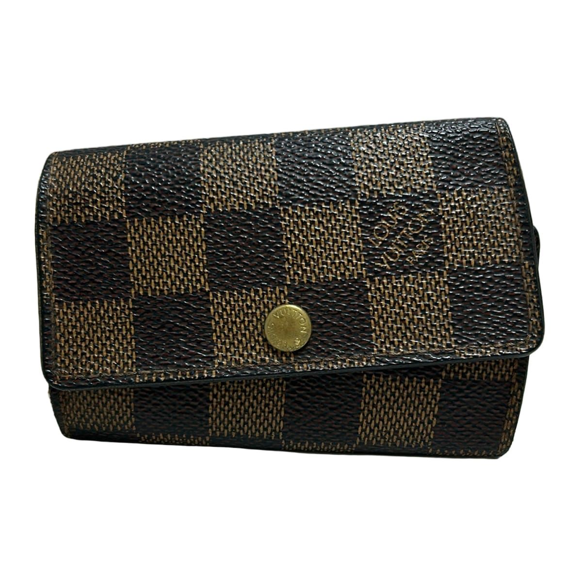 LOUIS VUITTON ルイヴィトン キーケース ダミエ ミュルティクレ6 N62630 エベヌ