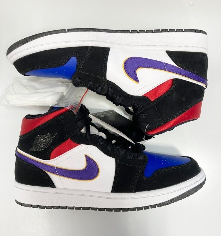 ジョーダン JORDAN NIKE AIR JORDAN 1 MID LAKERS TOP 3 ナイキ