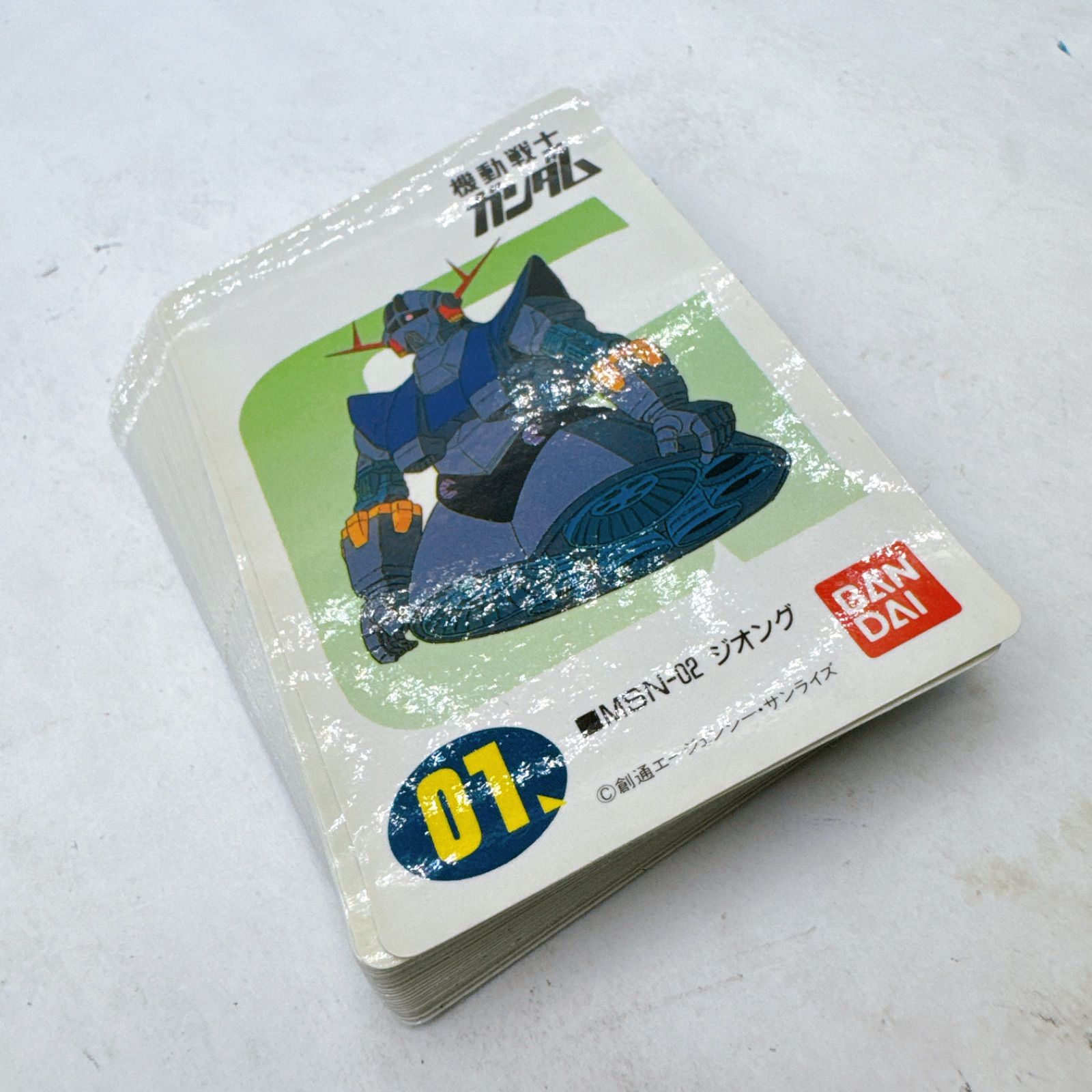 バンダイ 1991 ガンプラ購入キャンペーン ガンダム・クイズ ステッカー