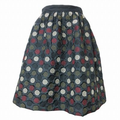 2022AW ロイスクレヨン Lois CRAYON DOT ドットプリント フリル