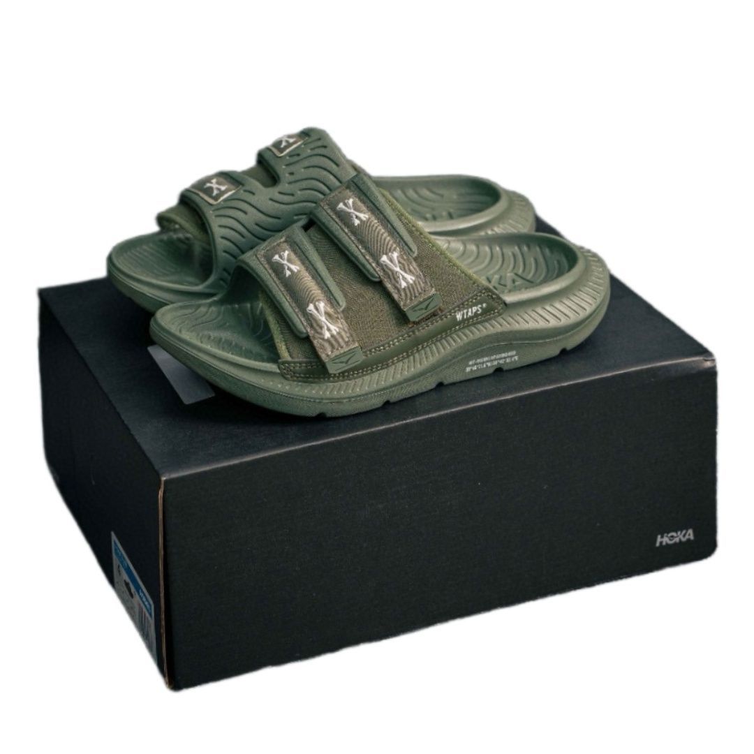 WTAPS×HOKA スポーツサンダル ダークグリーン HOKA × WTAPS コラボスニーカー＆サンダルが国内5月24日に発売