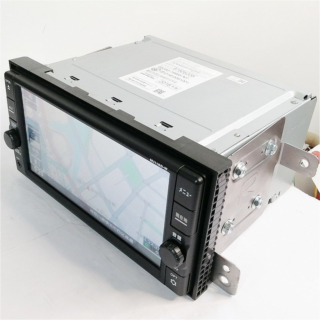 日産純正カーナビ(MJ118D-Ｗ) 日産純正ナビ MJ118D-W 7型ワイド フルセグ・Bluetooth/CD/USB