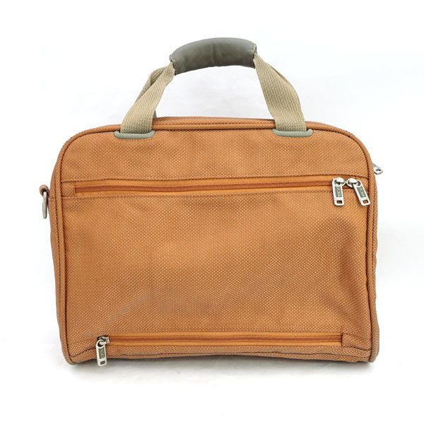 TUMI / トゥミ □ハンドバッグ ミニボストン 2WAY ナイロン オレンジ  