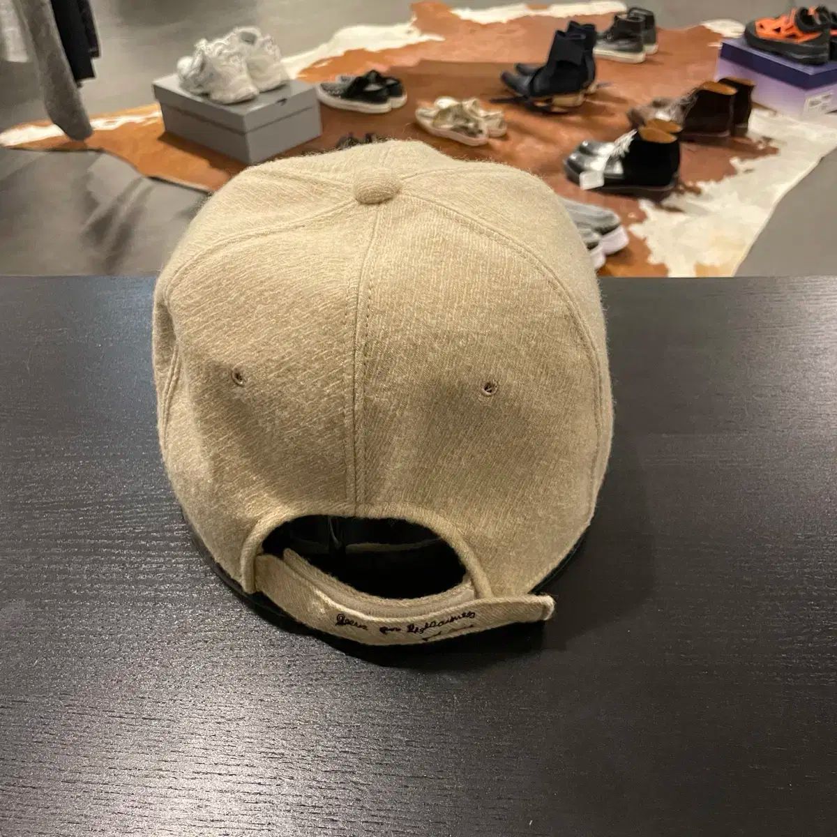 KAPITAL キャピタル オーバーサイズ キャップ ベージュ