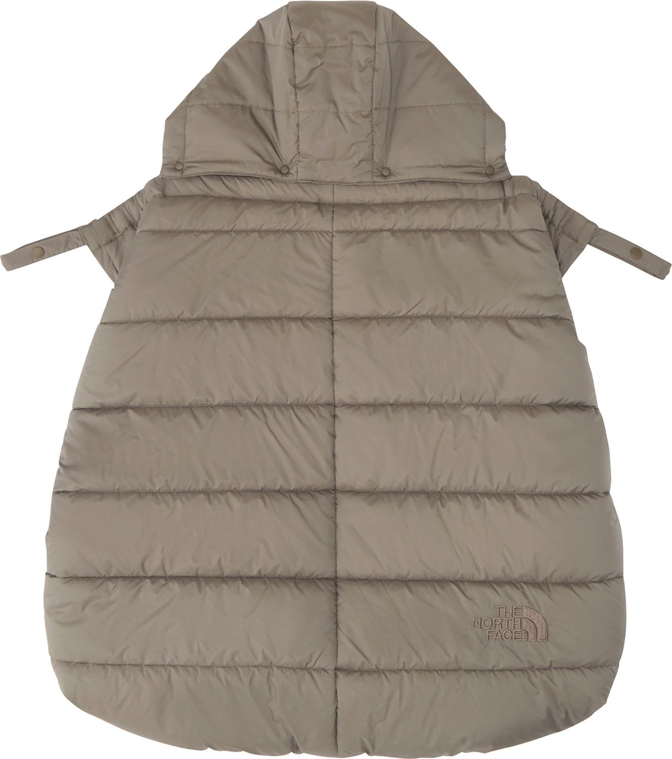 ザ ノース フェイス THE NORTH FACE アウトドア ベビー シェルブランケット 毛布 カバー 赤ちゃん 保温 軽量 撥水加工 秋冬 防寒 雨の日 コンパクト収納 汚れ落ちやすい フード取り外し 持ち運び NNB72501 MR マッシュルーム
