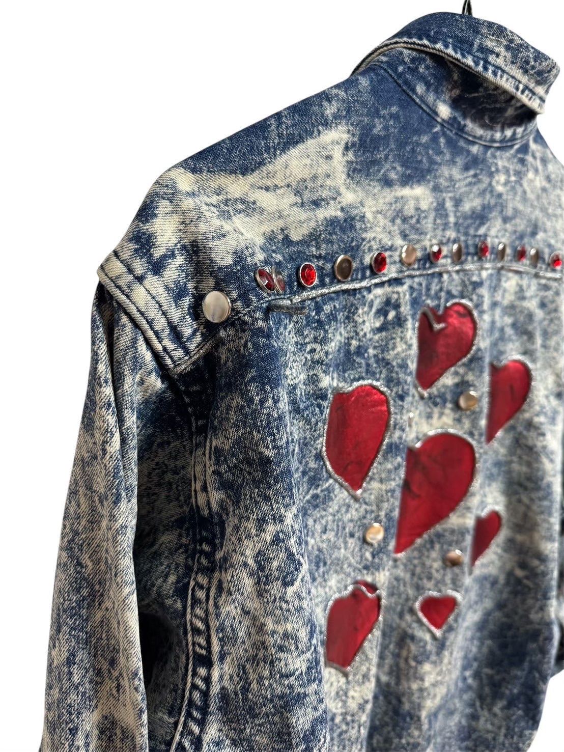 デニムシャツ ハート