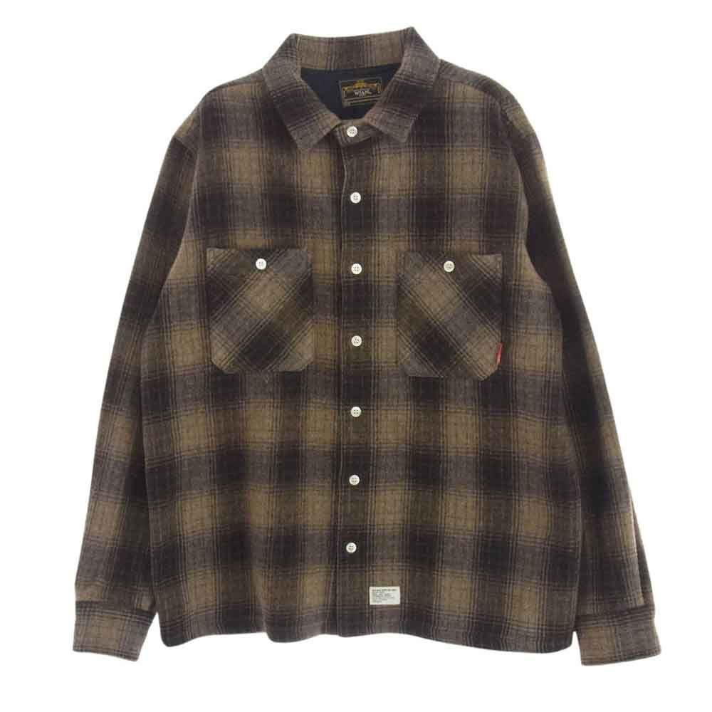 WTAPS ダブルタップス 2007/2ND GWDT-SH-M02 TWO TONE UNION L/S