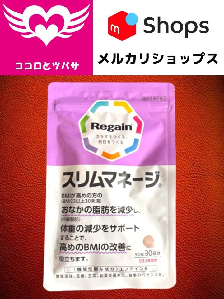 リゲイン スリムマネージ Regain SlimManage 90粒 30日分 第一三共