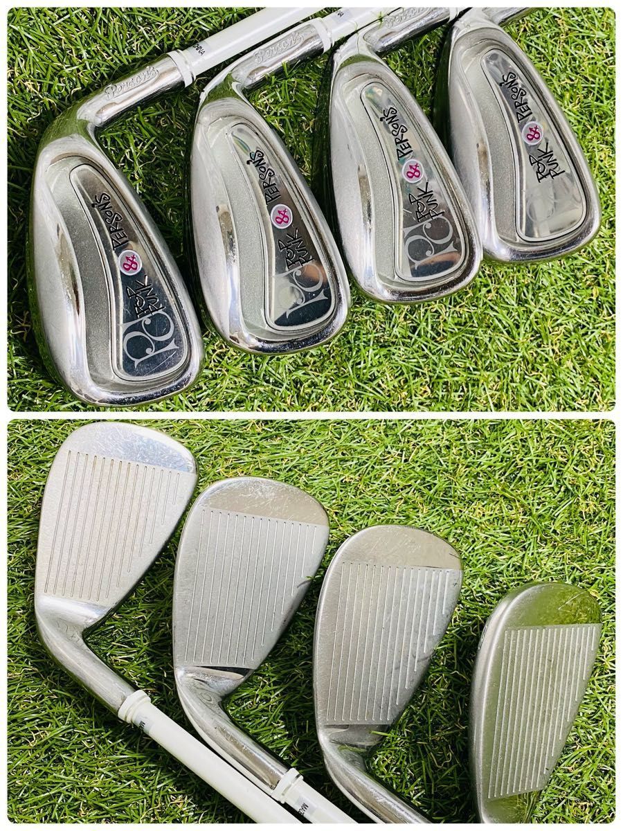 PERSONS POP PUNK レディース L ゴルフクラブセット 8本 パーソンズ