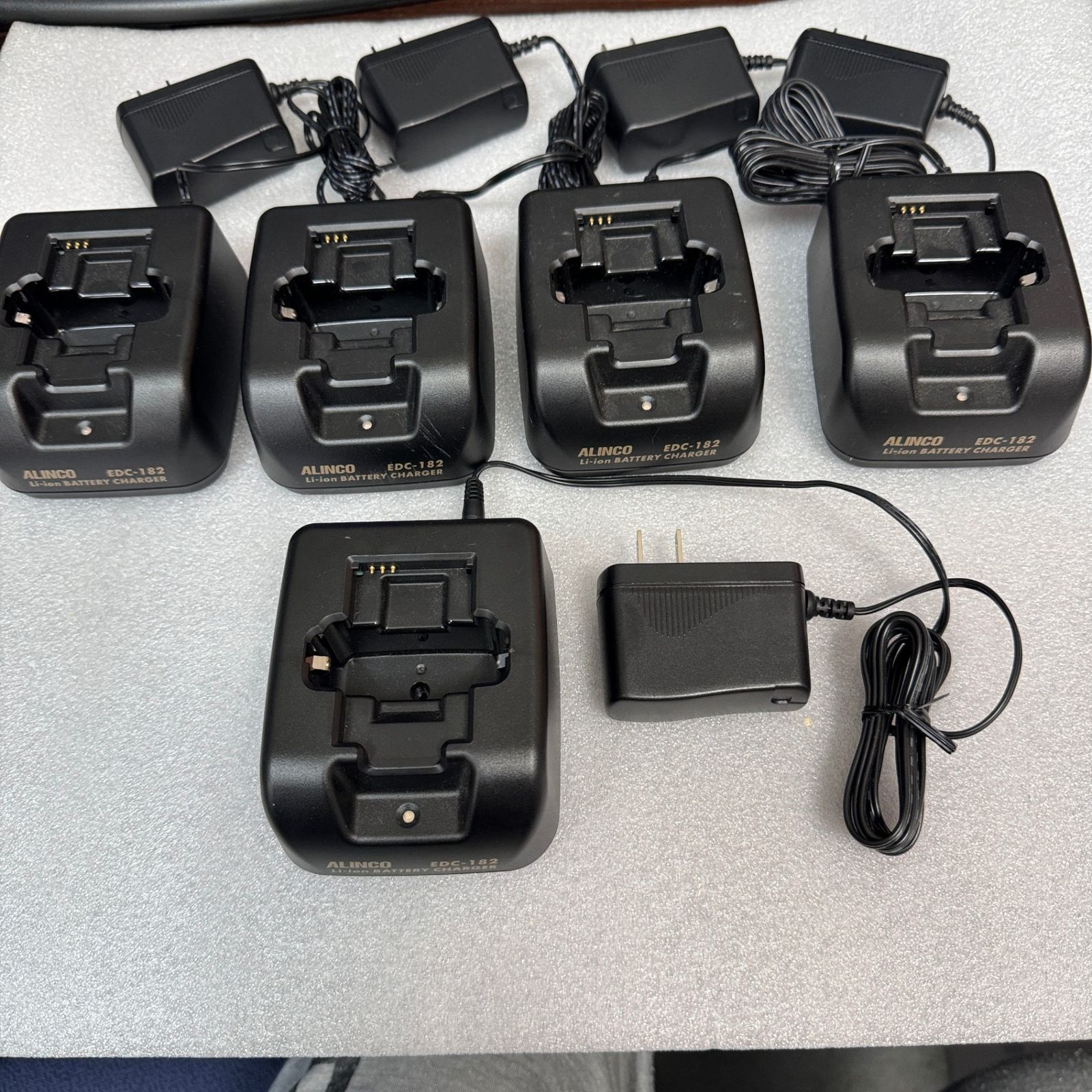 ☆動作確認済み 5台セット ALINCO アルインコ 無線機用充電器 型番