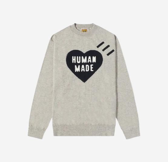 human made ニット グレー XL グレー（灰色）系 HUMAN MADE(ヒューマン