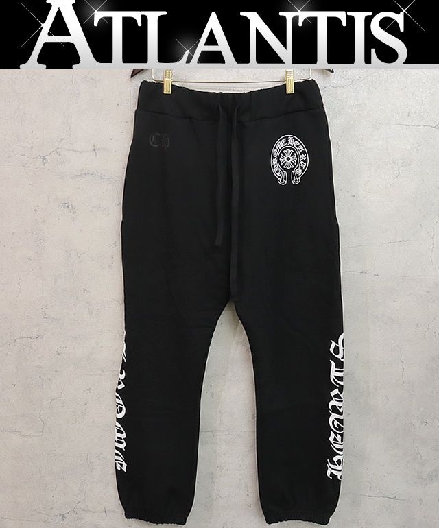 CHROME HEARTS 銀座店 クロムハーツ インボイス付き ホースシュー スウェットパンツ メンズ size M 黒 98298