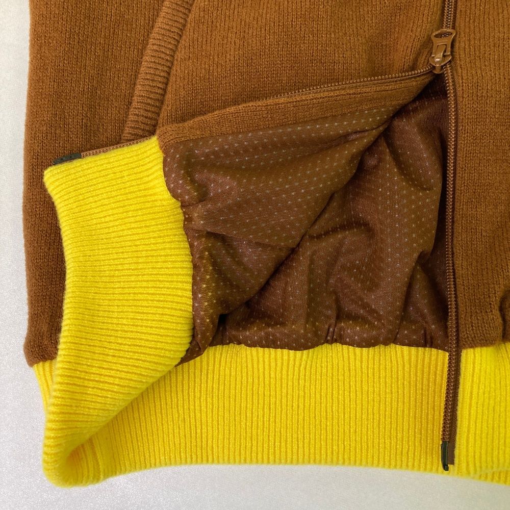 PEARLY GATES パーリーゲイツ 裏地付 ニットジャケット ブラウン系 1