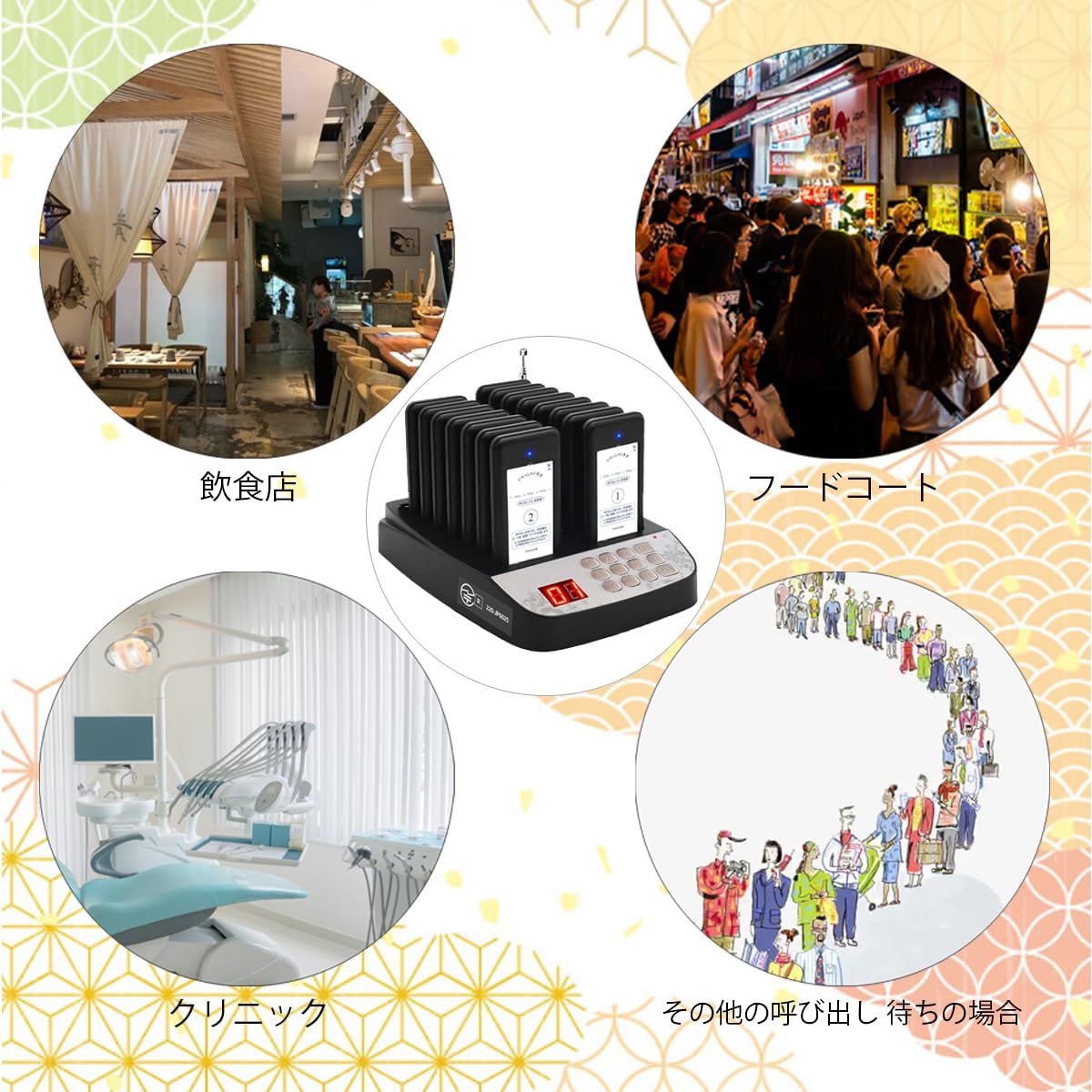 呼び出しベル 受信機