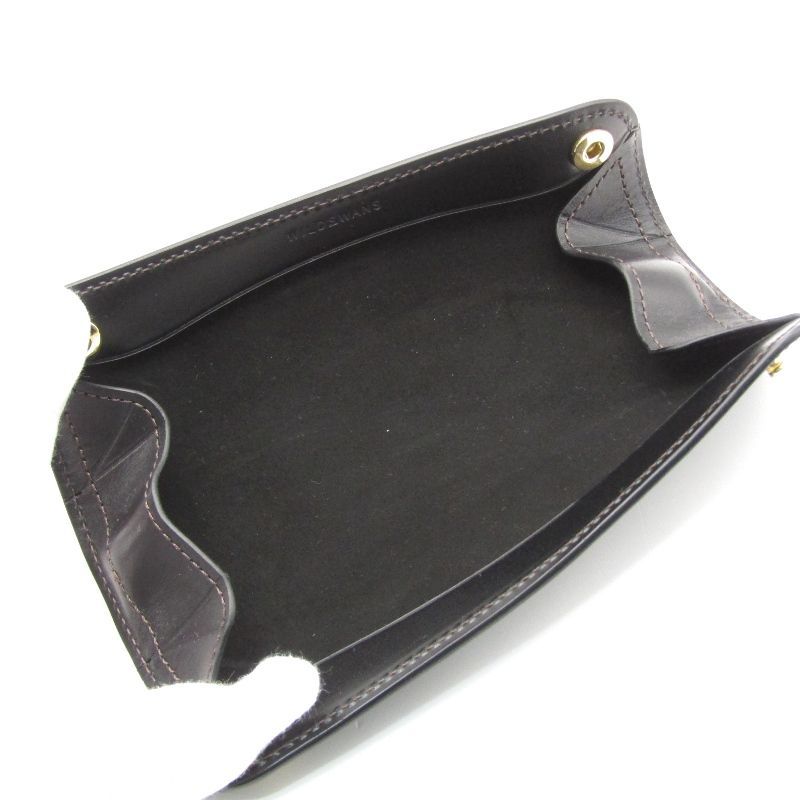 WILDSWANS ワイルドスワンズ ペンケース サドルプルアップ CYLINDER-S シリンダーS ペントレイ ブラック 黒 80007184 WWW_KARIMZIABAT_FR