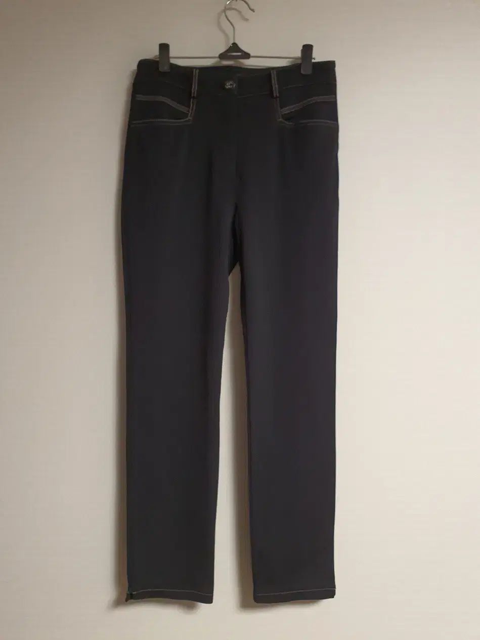 最終お TIME タイム TIME エンブレム ロゴ スリムフィット パンツ 55 サイズ