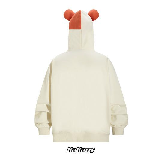KaKazzy】ハム太郎 とっとこハム太郎 フルジップ パーカー 男女着用可  